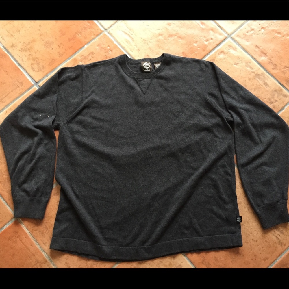Timberland gray sweatshirt/sweater